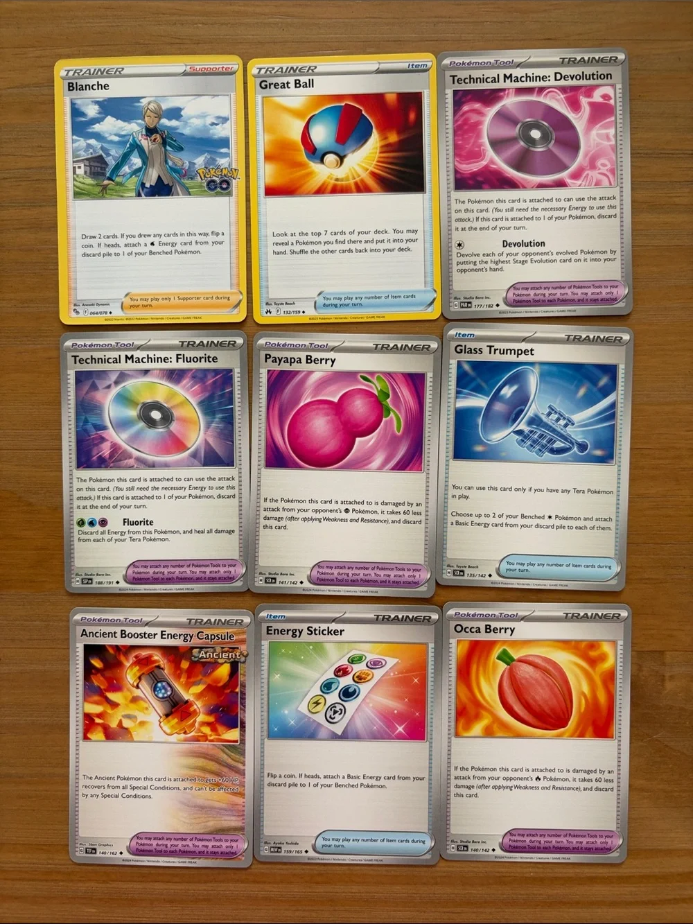 Pokémon TCG 50 unique Card Trainer Lot | Mixed Sets | Deck Building Staples